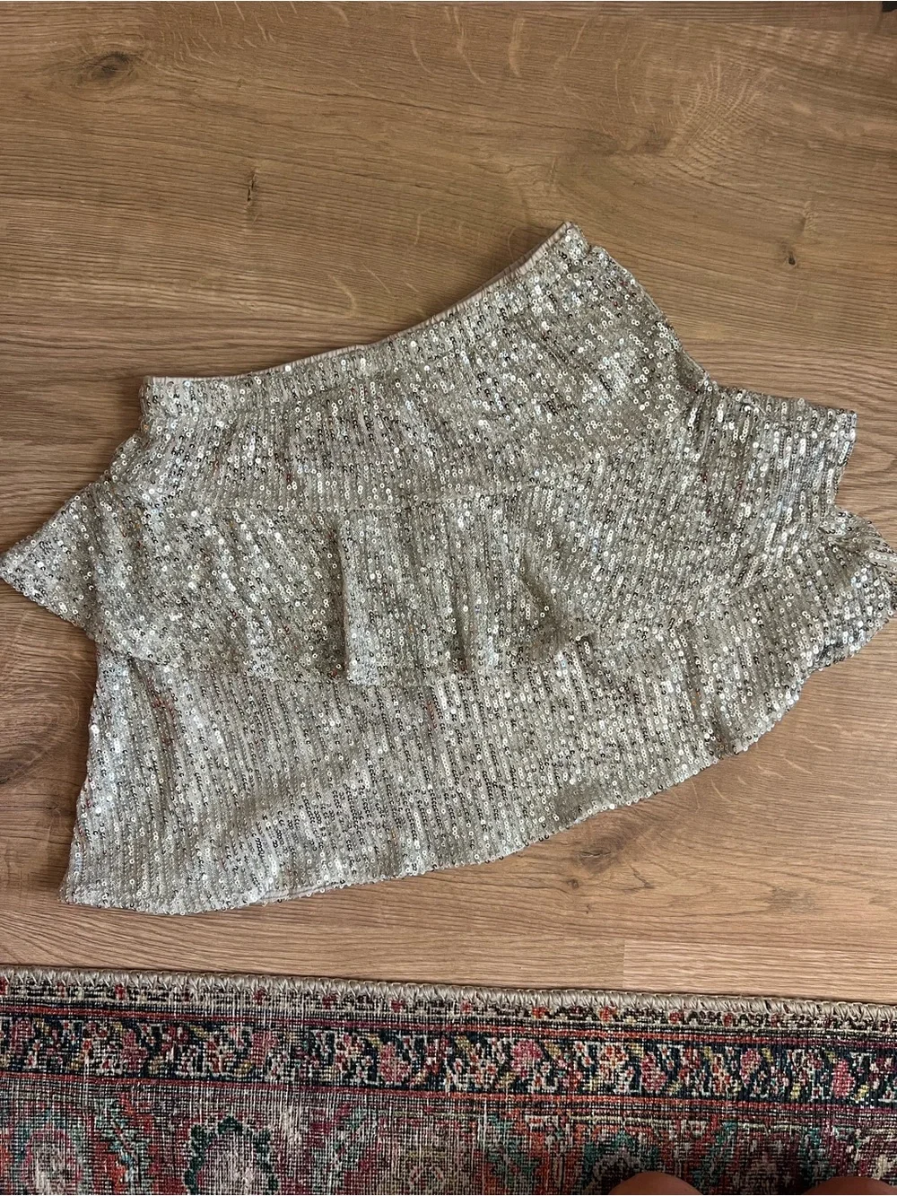 Girls sequin skirt NWT